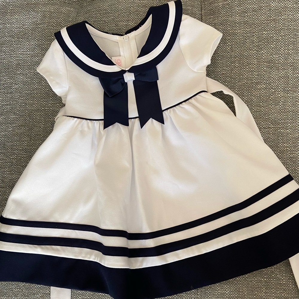 Bonnie Baby sailor dress 6-9months